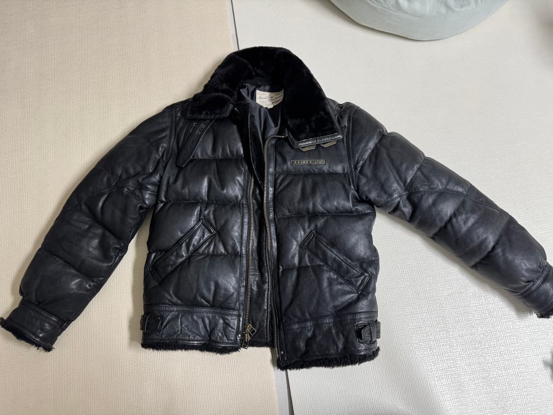 아비렉스 Avirex B3 무스탕 양가죽 패딩(XL) 상품이미지1