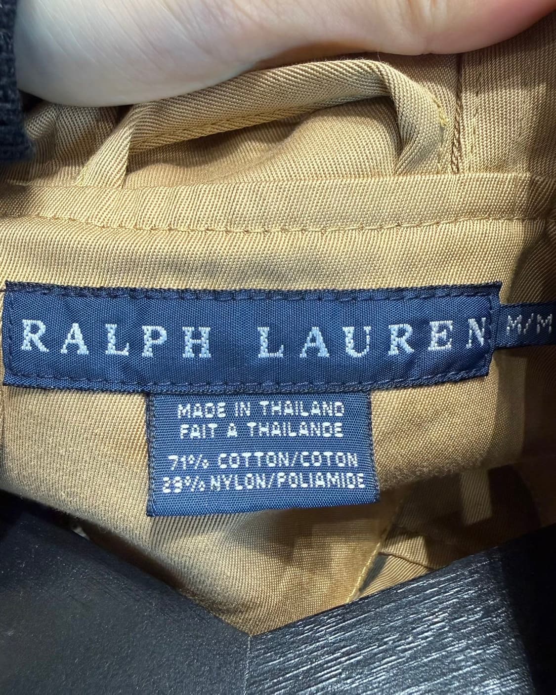 폴로 랄프로렌 브라운 더플 코트  상품이미지8