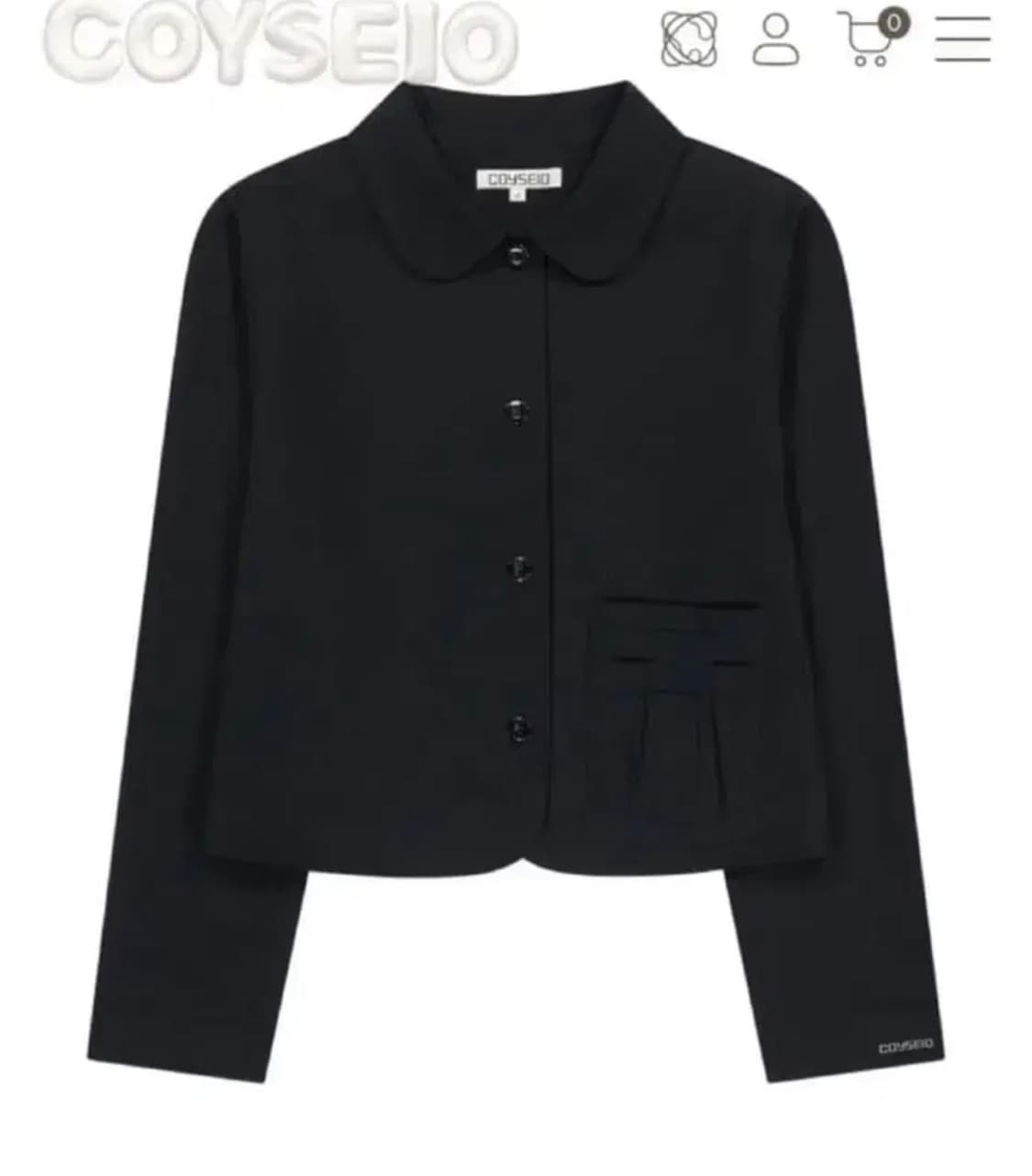 코이세이오 셋업 블랙(자켓1, 치마0) 상품이미지1