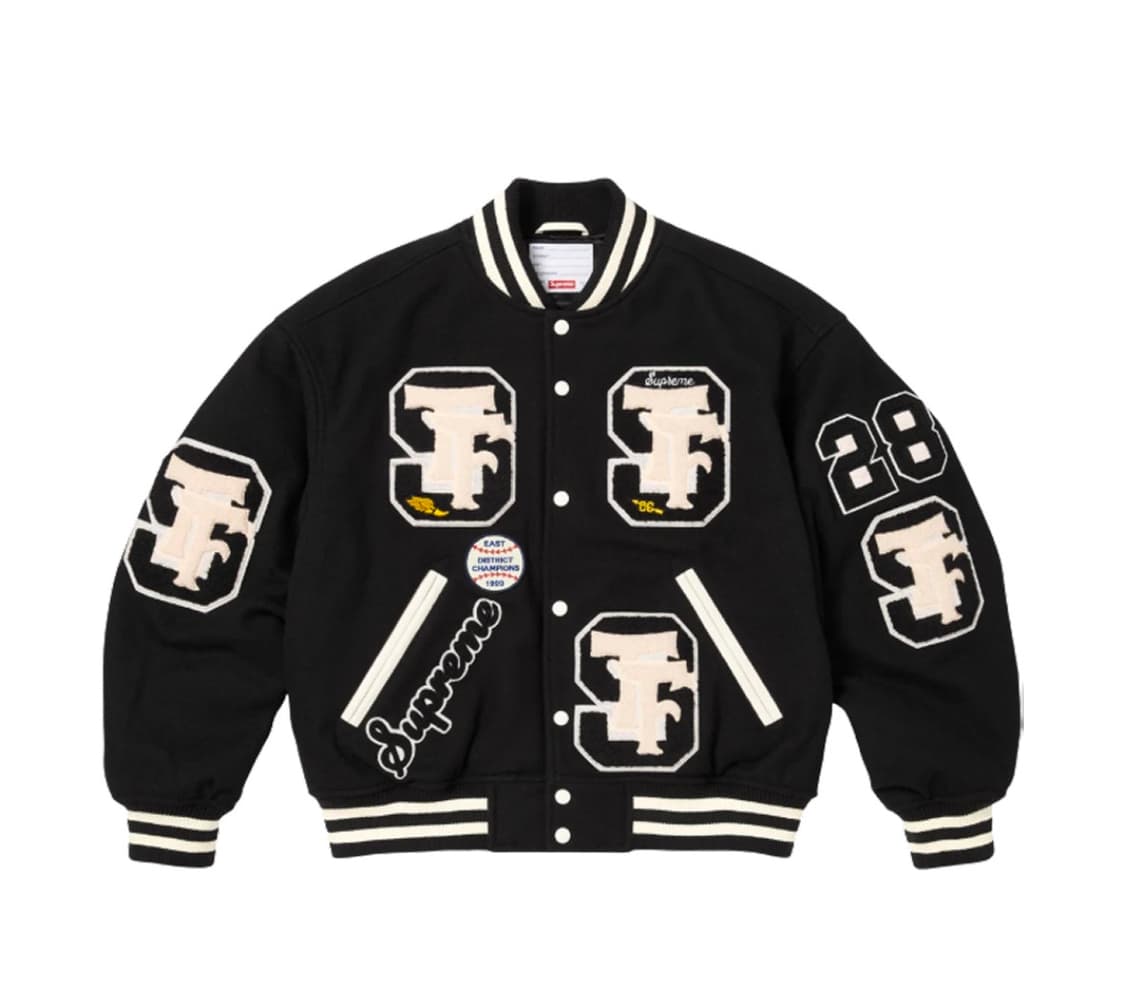 슈프림 바시티 자켓 XL 상품이미지1