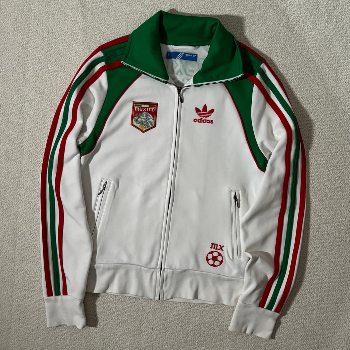 아디다스 멕시코 빨초흰 딱붙핏 져지 상품이미지1