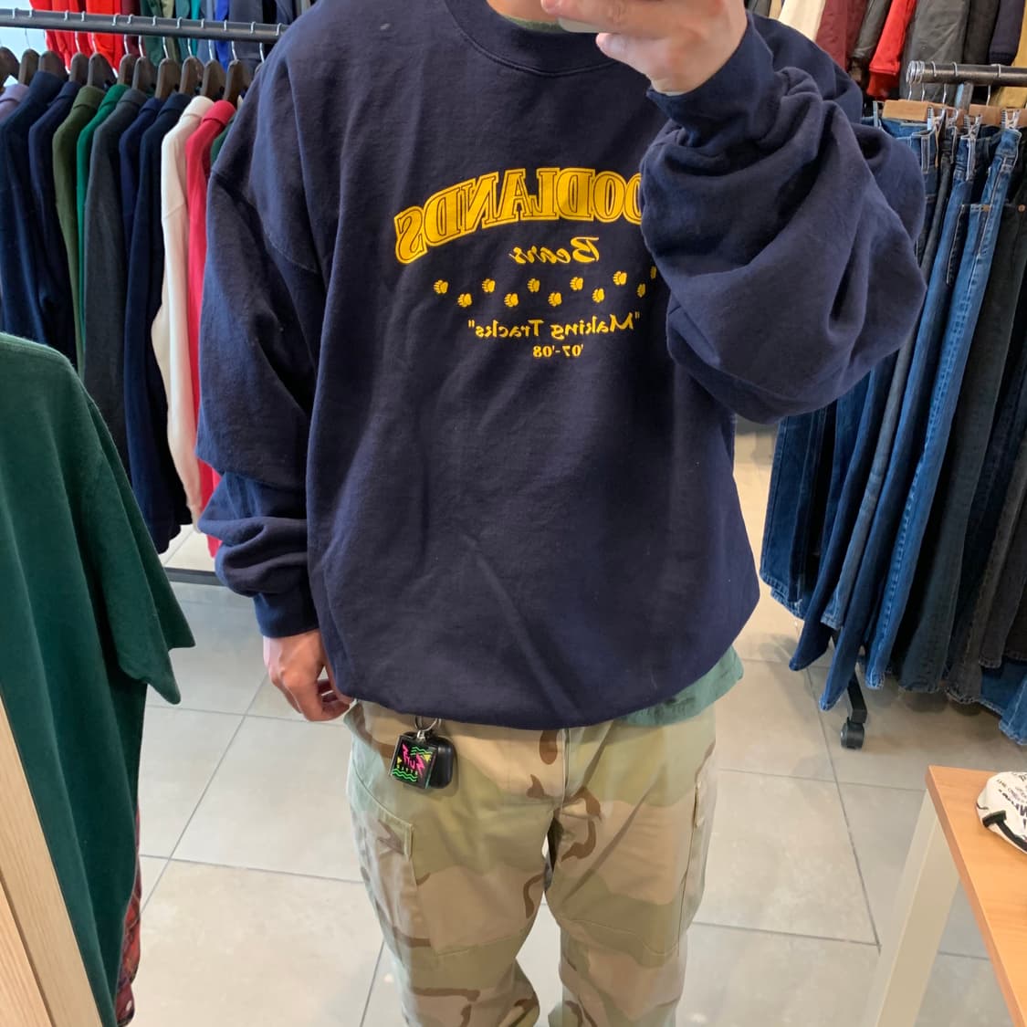 00's 헤인즈 빈티지 스웻셔츠 상품이미지6