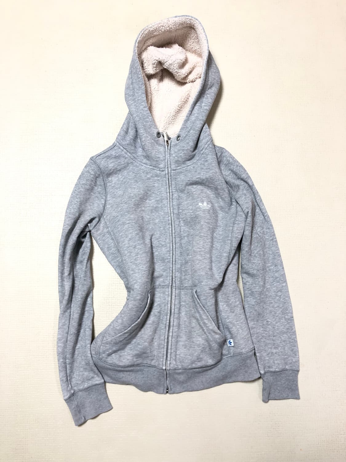 빈티지 아디다스 그레이 파이어버드 후드집업 상품이미지6