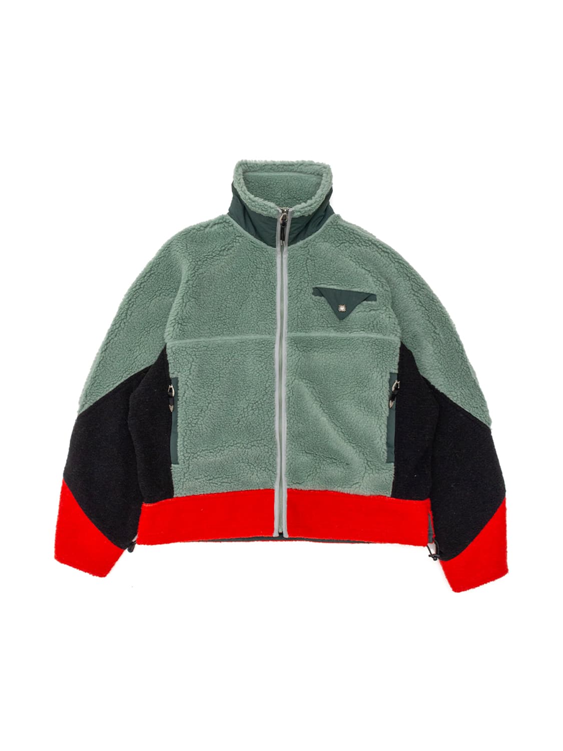 [48] 토가 비릴리스 울 저지 져지 블루종 자켓 그린 상품이미지1