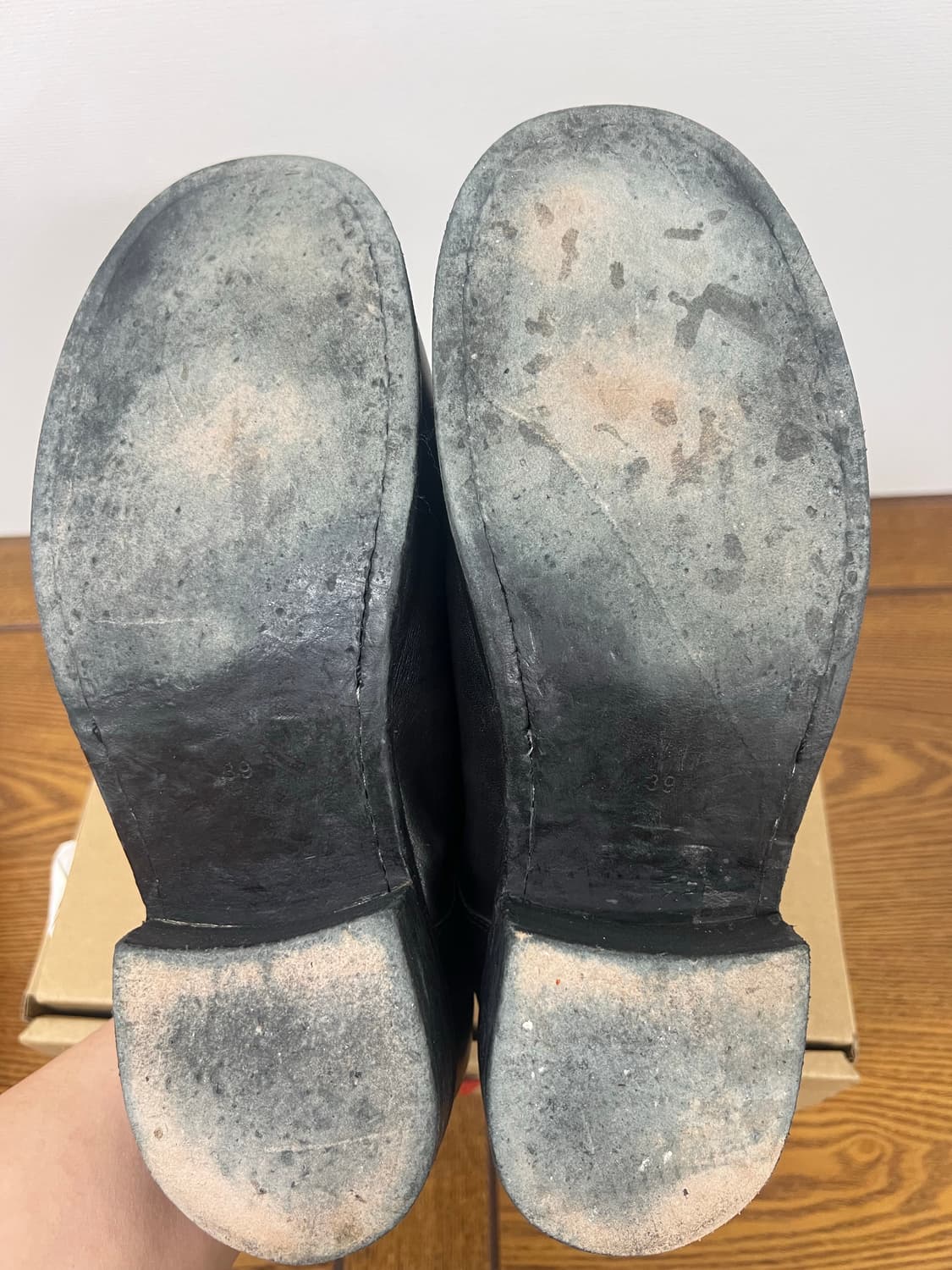 라퍼지스토어 코도반클래식 플레인슈즈255-260 상품이미지5