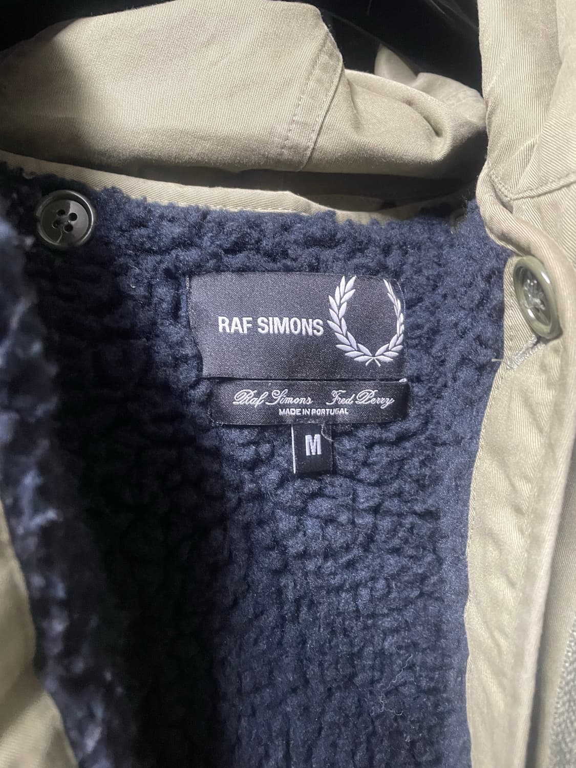 프레드페리 라프시몬스 야상 m 상품이미지4