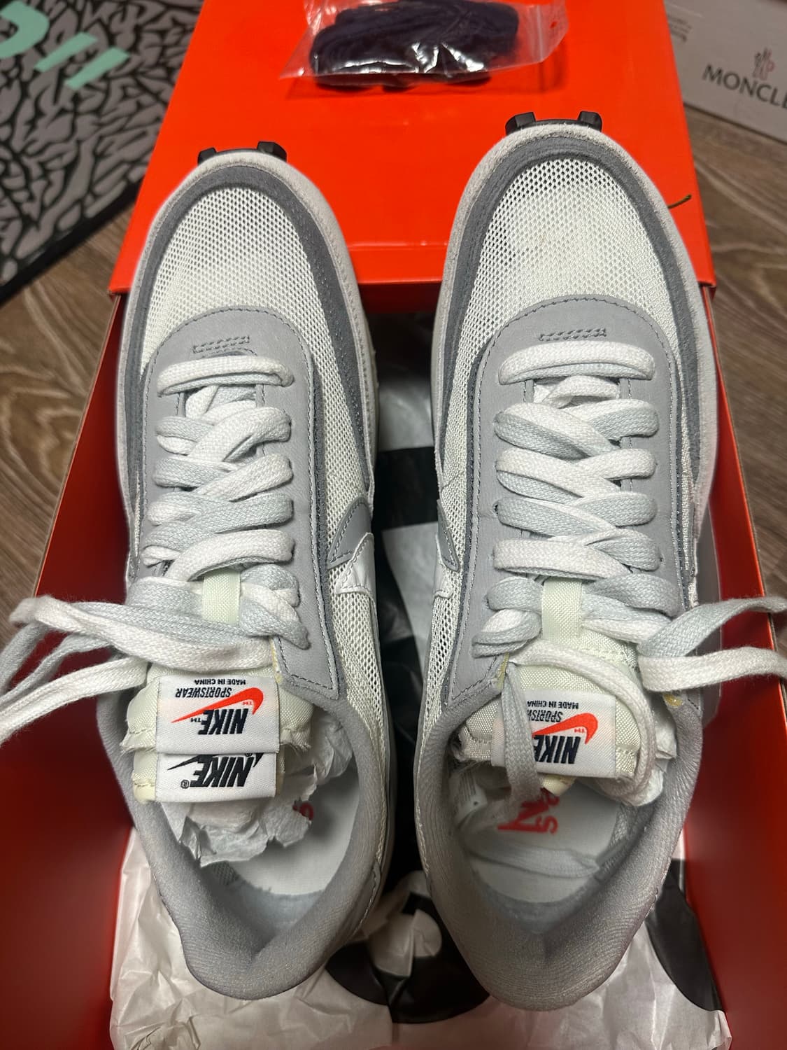 나이키 x 사카이 LD와플 서밋 화이트 275 상품이미지3