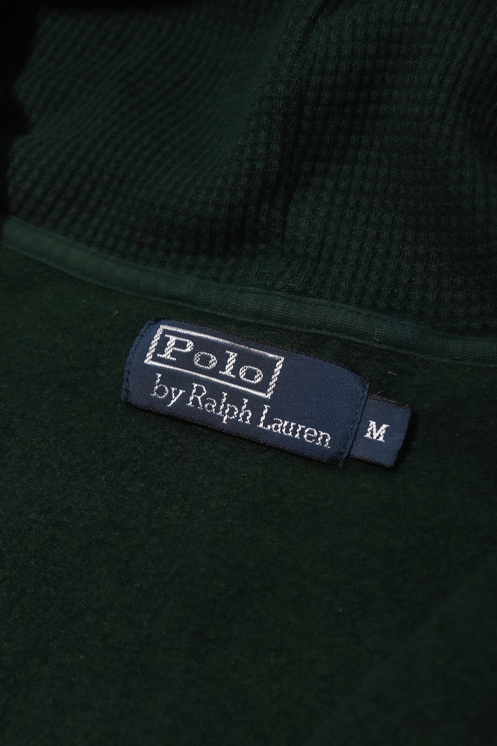 POLO RALPH LAUREN 기모 그린 후드 집업 size M 상품이미지4