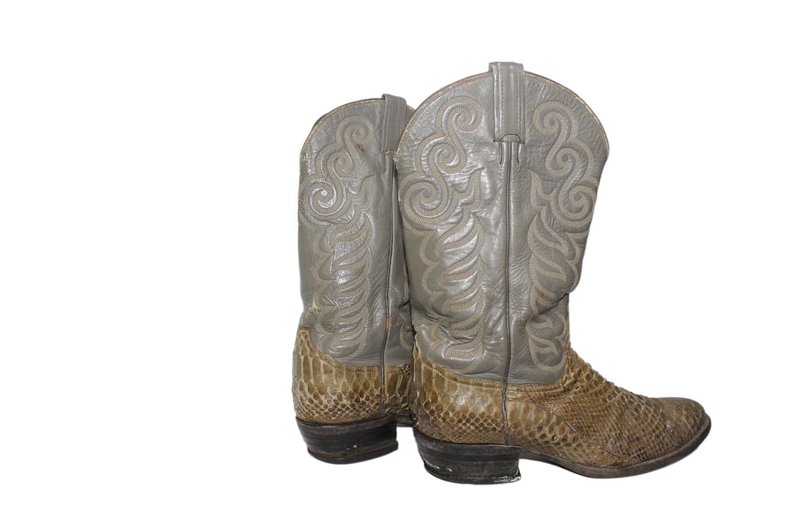 Tony Lama 토니라마 파이톤 스네이크 웨스턴 부츠 상품이미지3