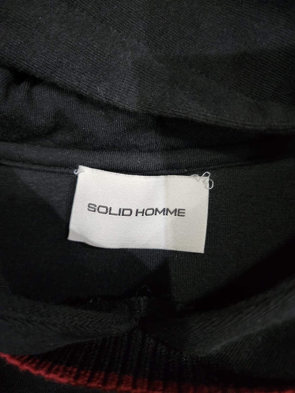 SOLID HOMME 솔리드 옴므 스티치 디테일 후드티 48 상품이미지7