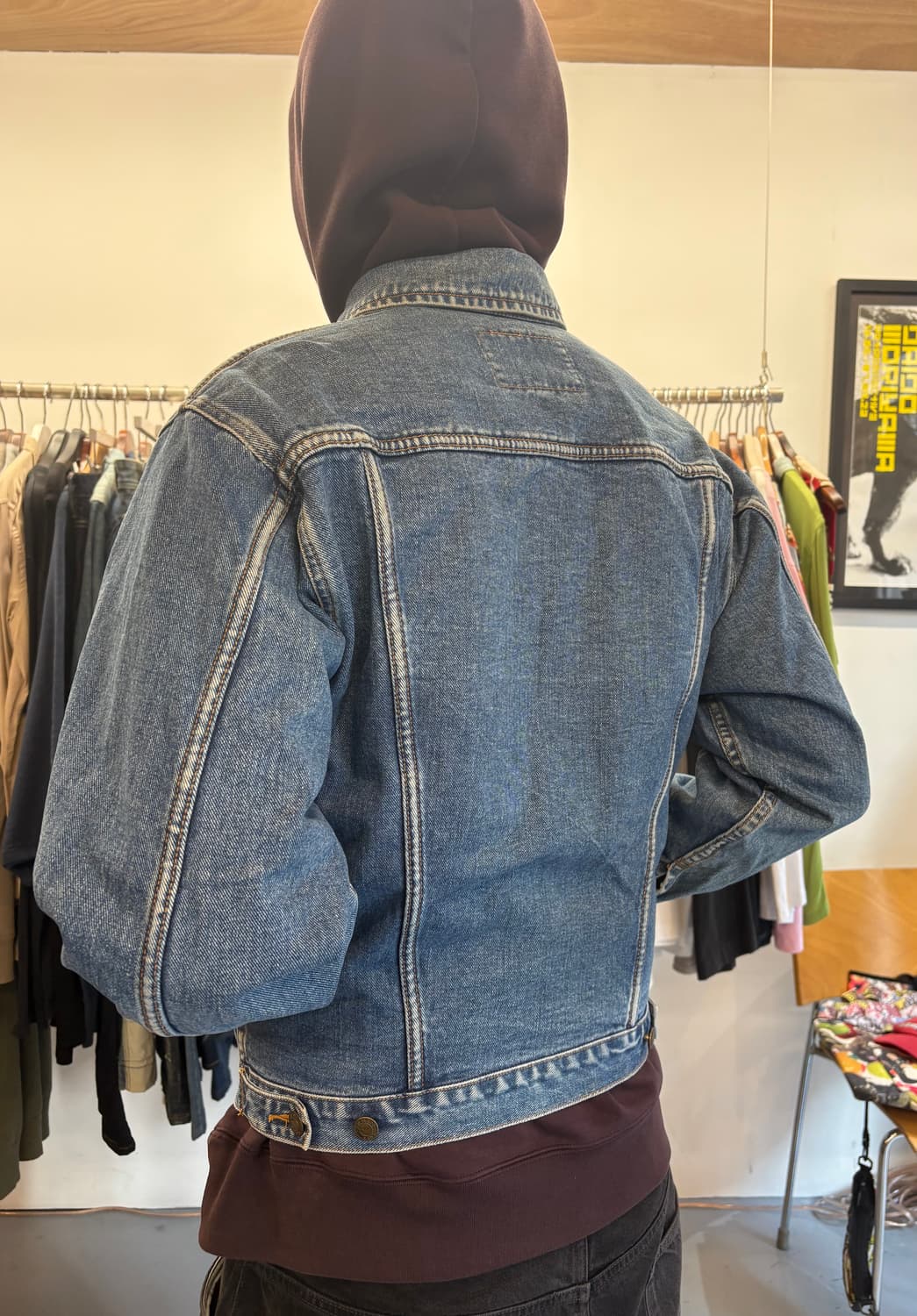 80s Armani Jeans 데님 자켓 상품이미지2