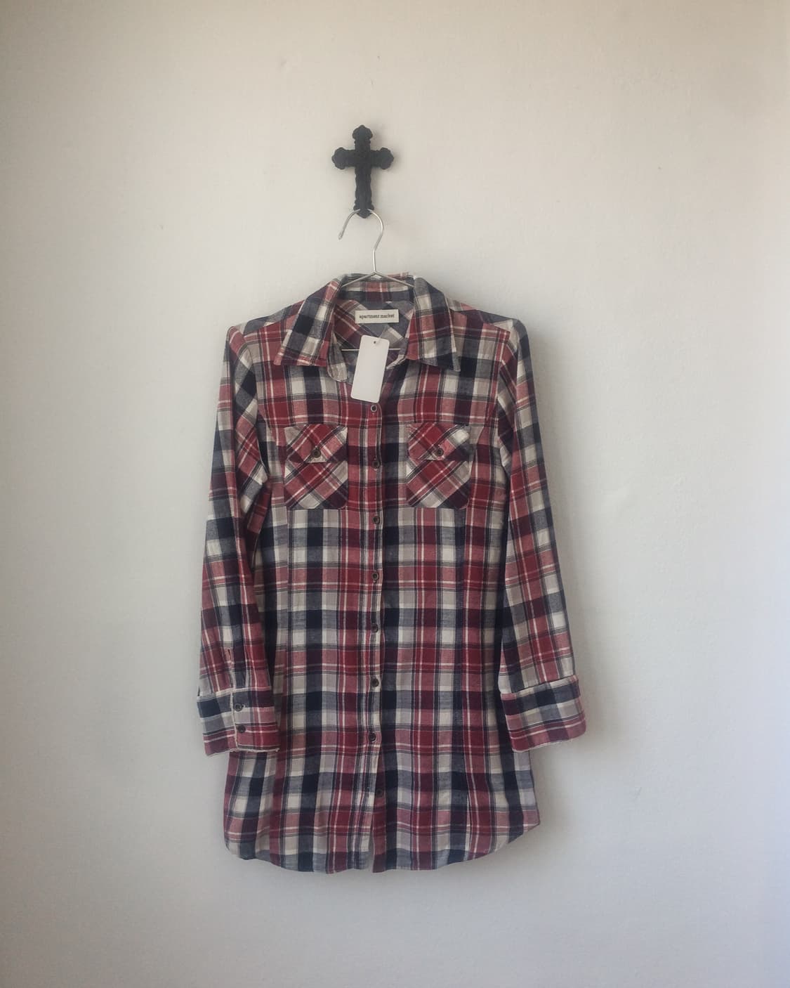 Check pattern shirt 상품이미지1