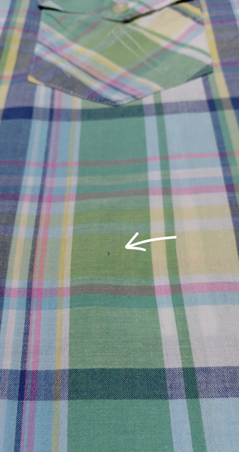 [L] 랭글러(Wrangler) 린넨 혼방 체크 웨스턴 셔츠 - 화사한  상품이미지10