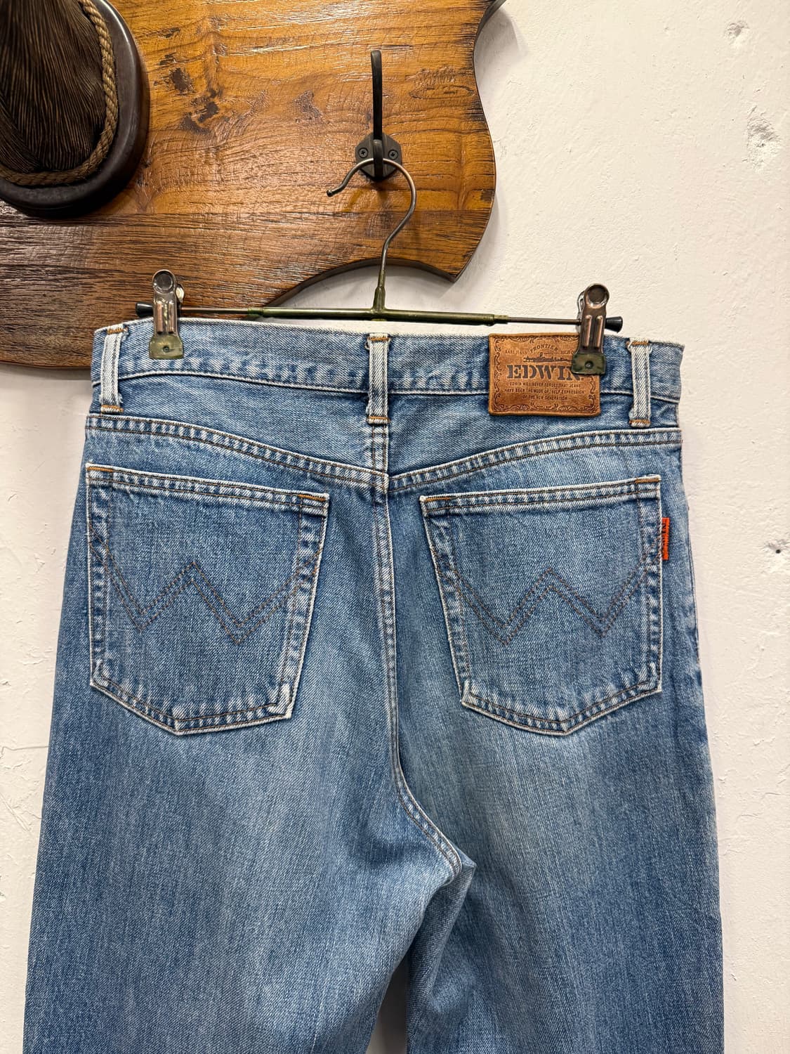 (30inch) EDWIN 에드윈 Light Blue Washed Den 상품이미지1