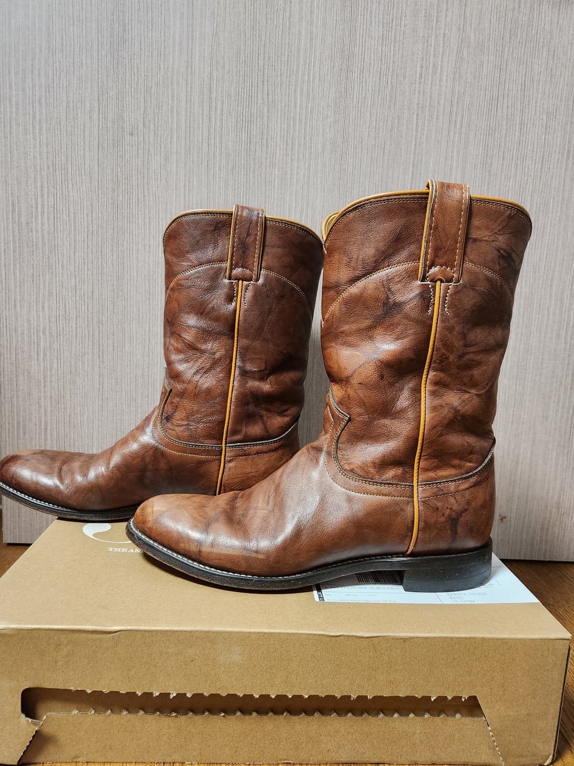 웨스턴부츠 justin boots 상품이미지3