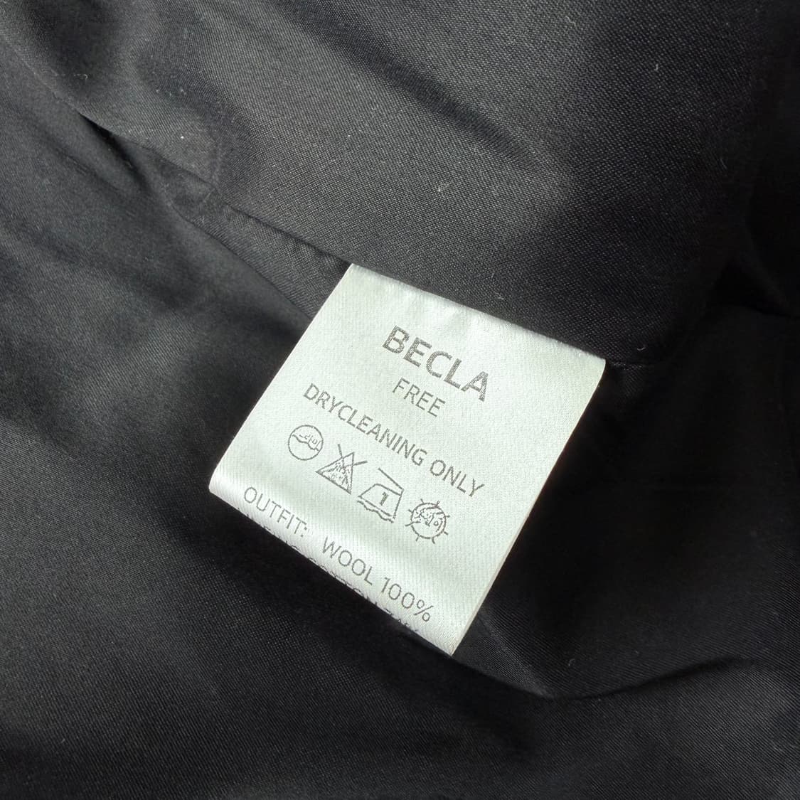 비클라(becla) 아브라함 문 울 헤링본 패딩 코트 상품이미지7