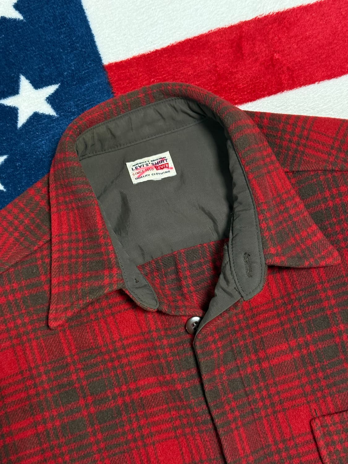 리바이스 플란넬셔츠자켓 Levis flannel shirt jacket 상품이미지6
