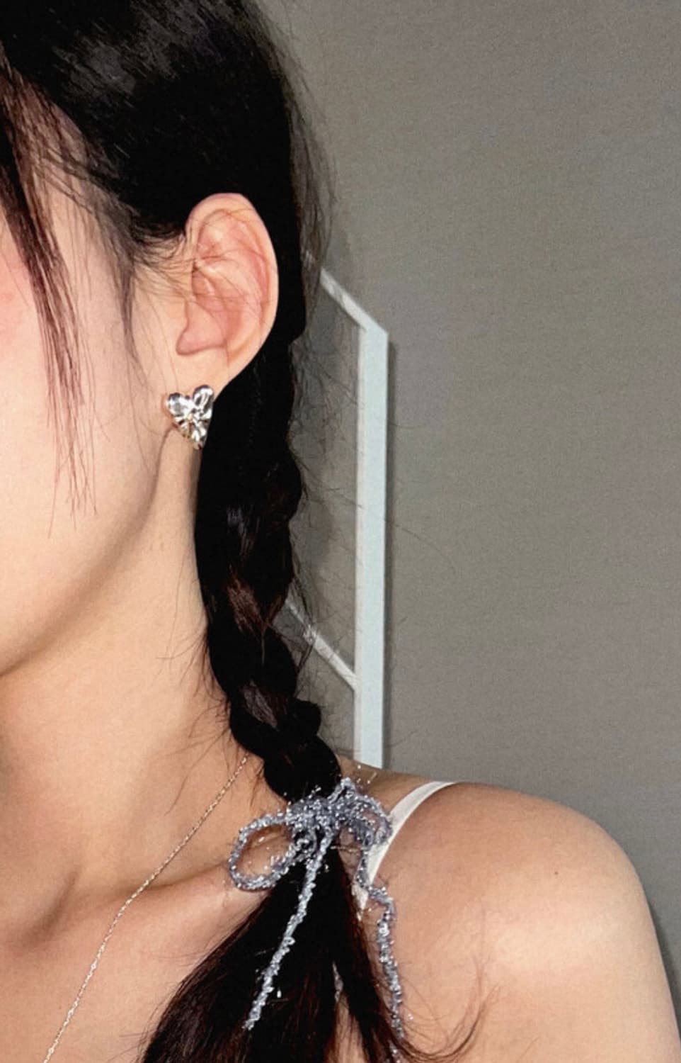 Siega house_하트 시어 이어링 상품이미지5