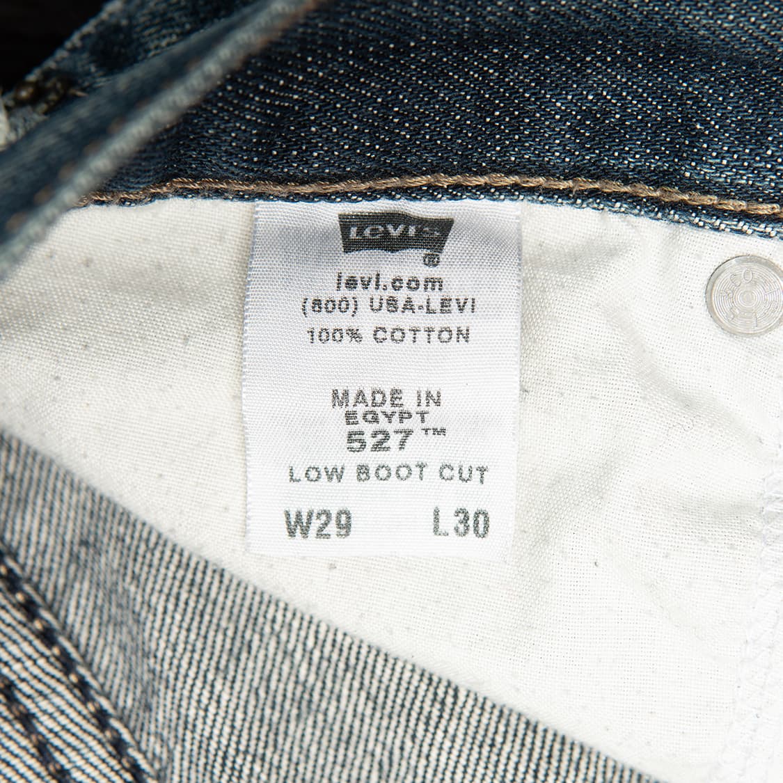 [28] 00s 리바이스 527 로우 부츠컷 데님팬츠 WB-52  상품이미지10