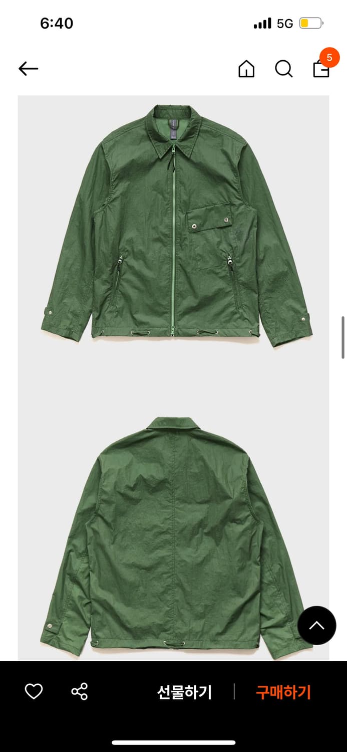 언어펙티드 3p자켓 새상품 상품이미지2