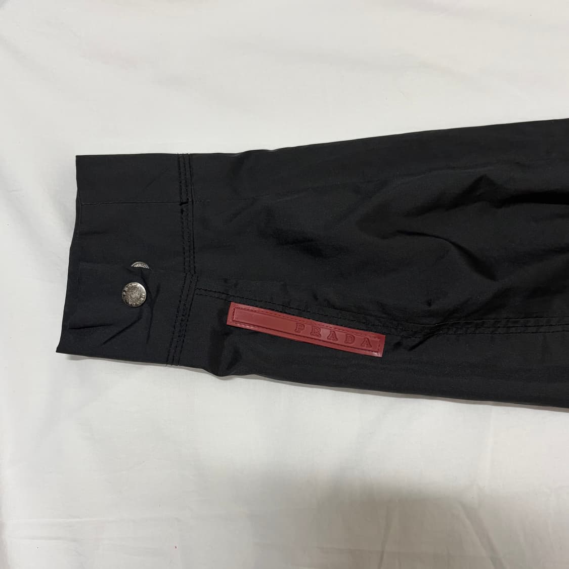 00s 프라다 스포츠 레드라벨 지퍼 자켓 (베스트 활용 가능) 상품이미지4