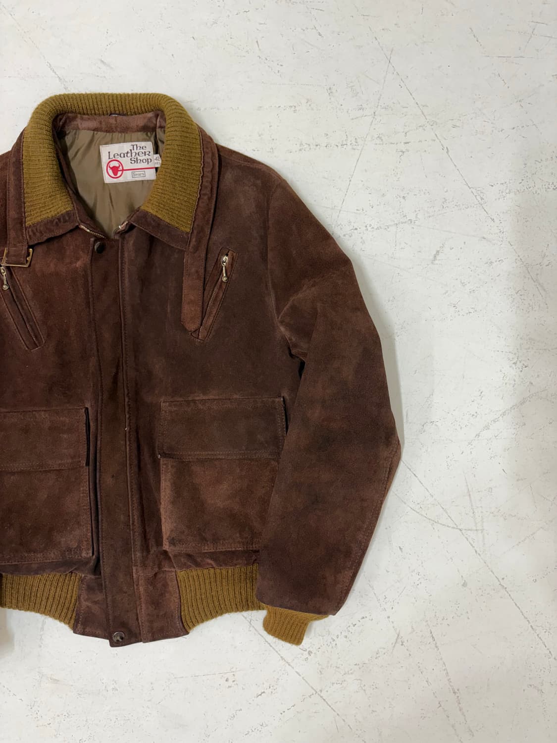 70's Sears Leather shop Jacket.  상품이미지2