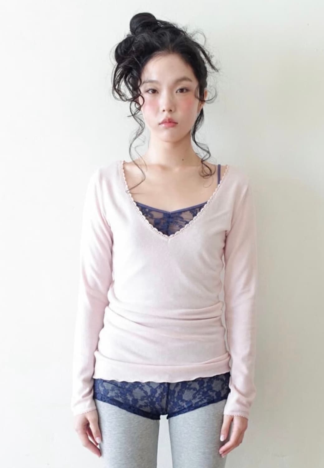 샵페어리 iris long top pink 상품이미지1
