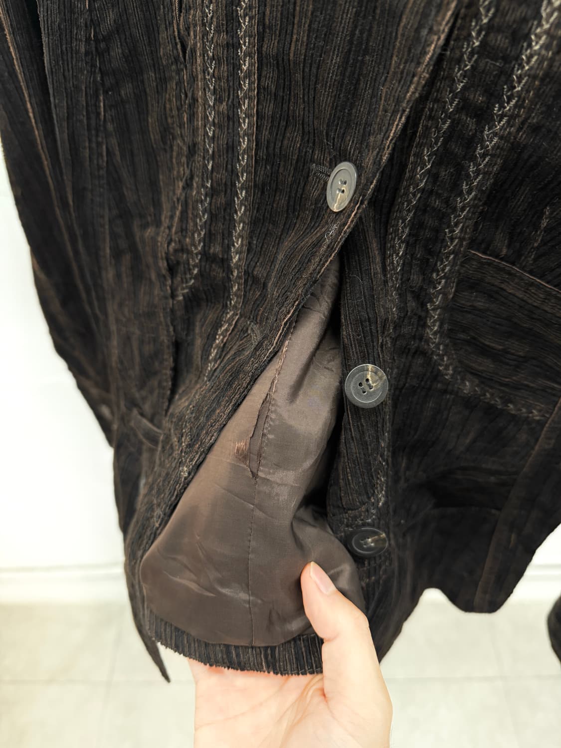 Vill d'azur 코듀로이 자켓 상품이미지3