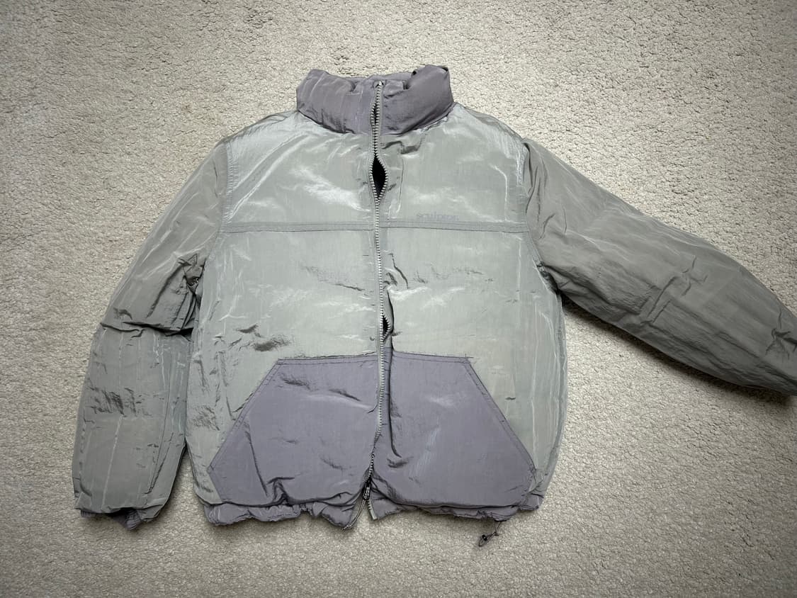 스컬프터 리버시블 숏패딩 mauve/silver size S 상품이미지2