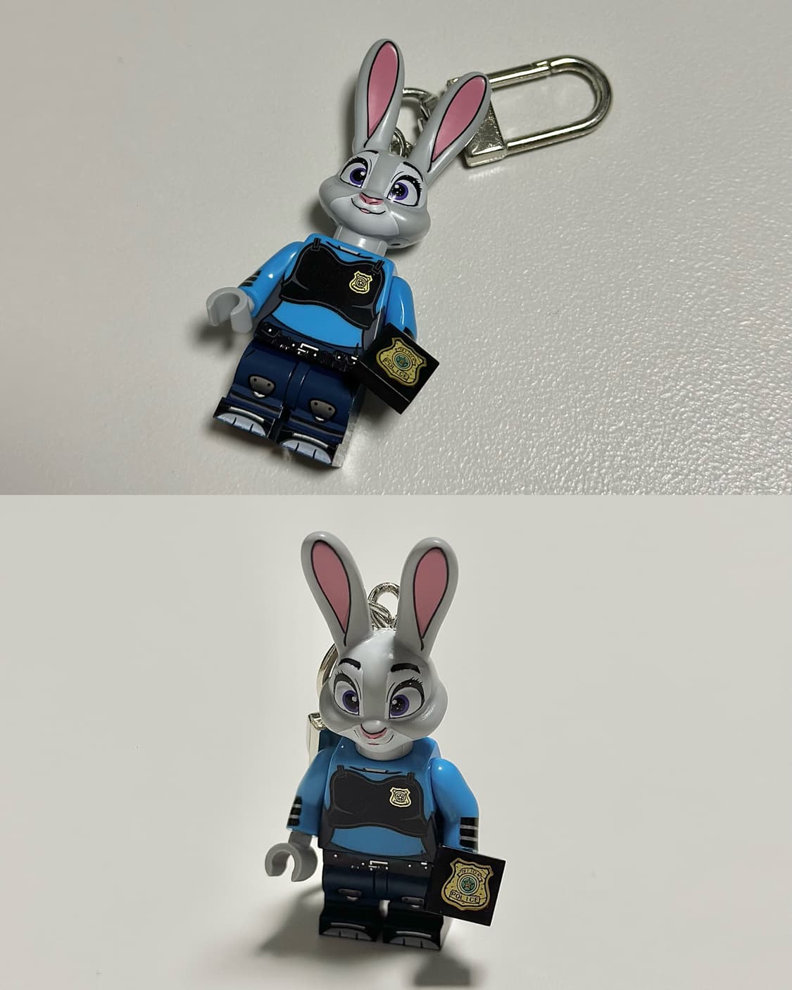 [주문제작] 주토피아 레고 피규어 키링 에어팟 지갑 열쇠고리 상품이미지3