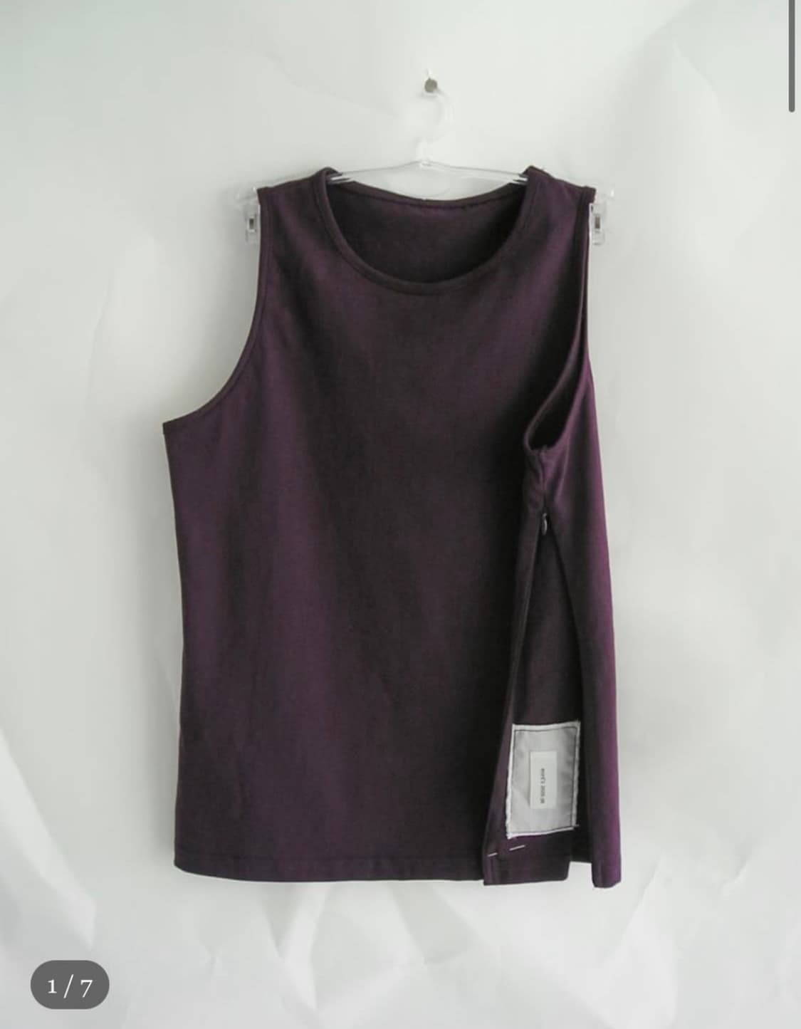 eonts side zipper cotton top 상품이미지1