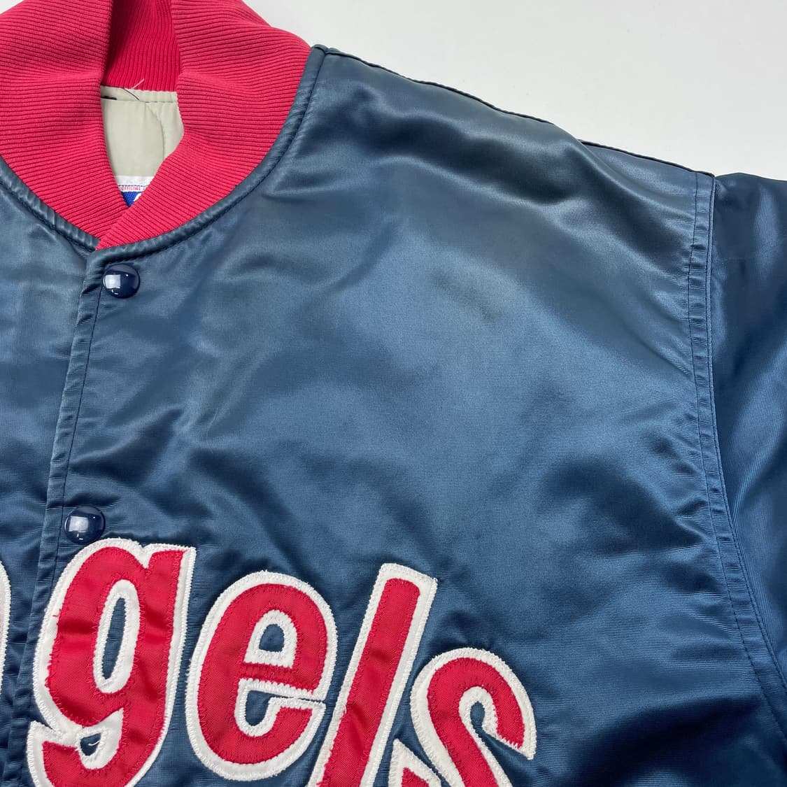 [중고] 80s 스타터 마제스틱 엔젤스 스타디움 자켓 L 상품이미지5