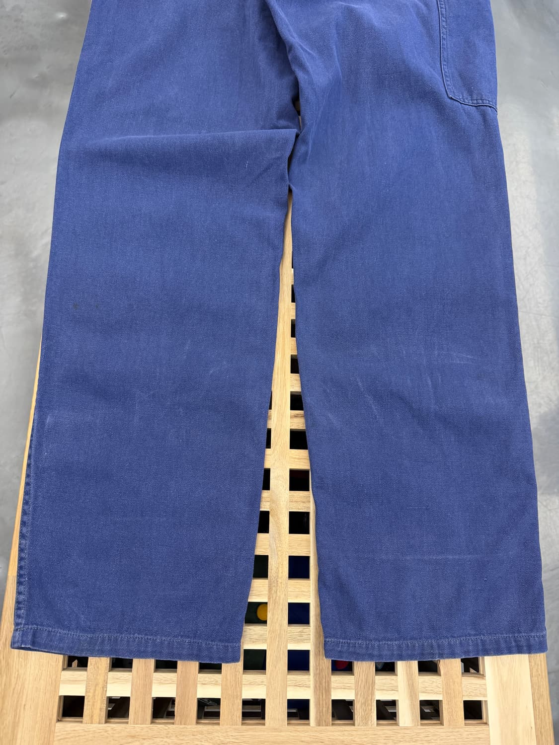 FADED WASHED NAVY OLD EURO 빈티지프렌치워크팬츠 상품이미지8