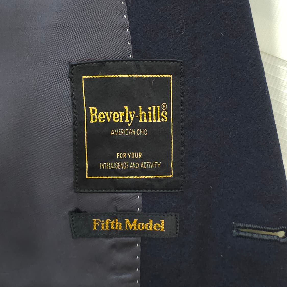 Beverly Hills 2버튼 금장 블레이져 자켓- M정도 상품이미지8