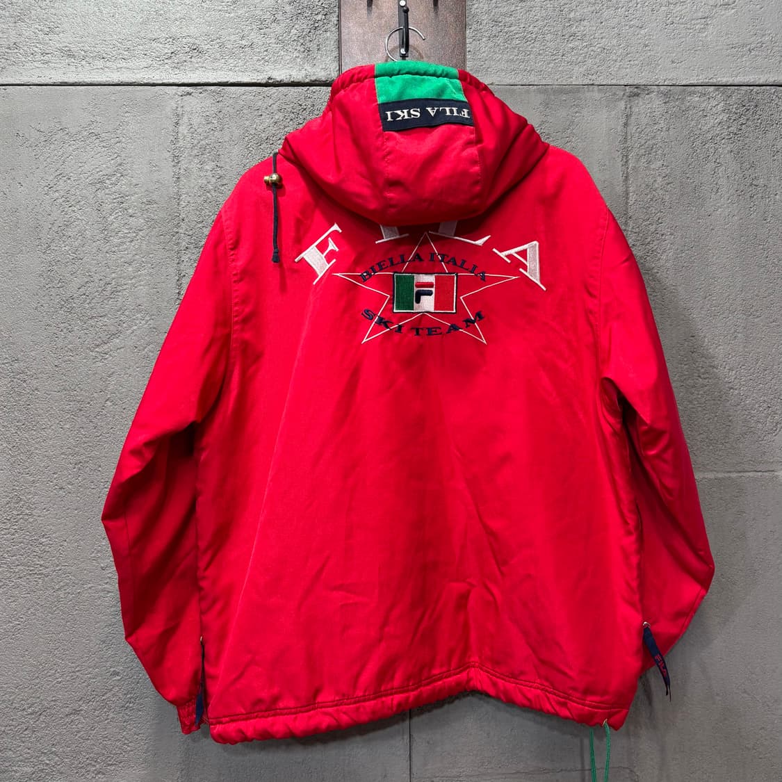 90s 휠라 스키팀 아노락 자켓 (L)    상품이미지4