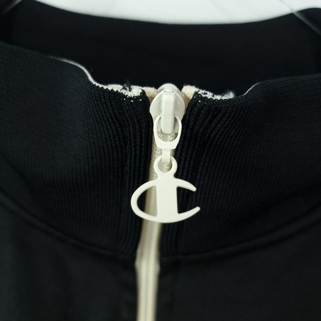 [챔피온] 빈티지 져지 트랙탑 집업 자켓 블랙 M18828 상품이미지7