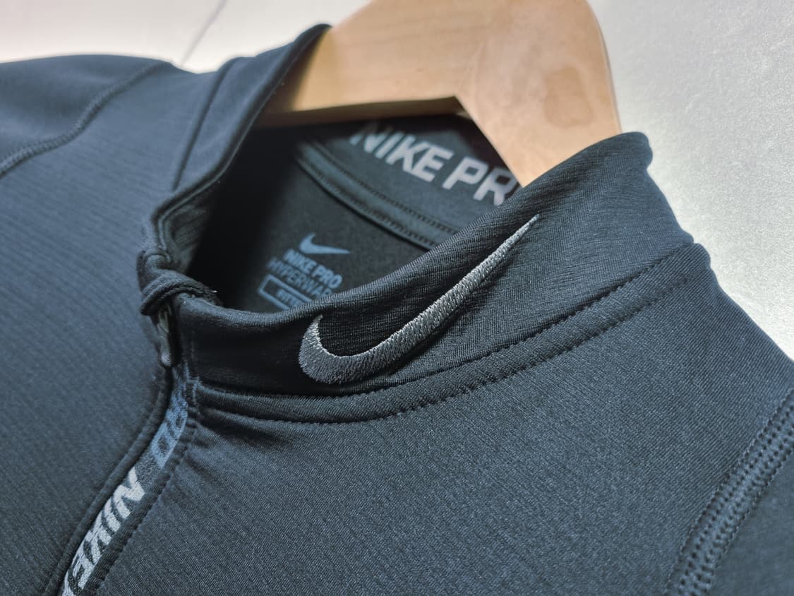 남성 구형 나이키 프로 PRO 하이퍼웜 반집업 기능성 긴팔 티 트레이닝복 상품이미지1