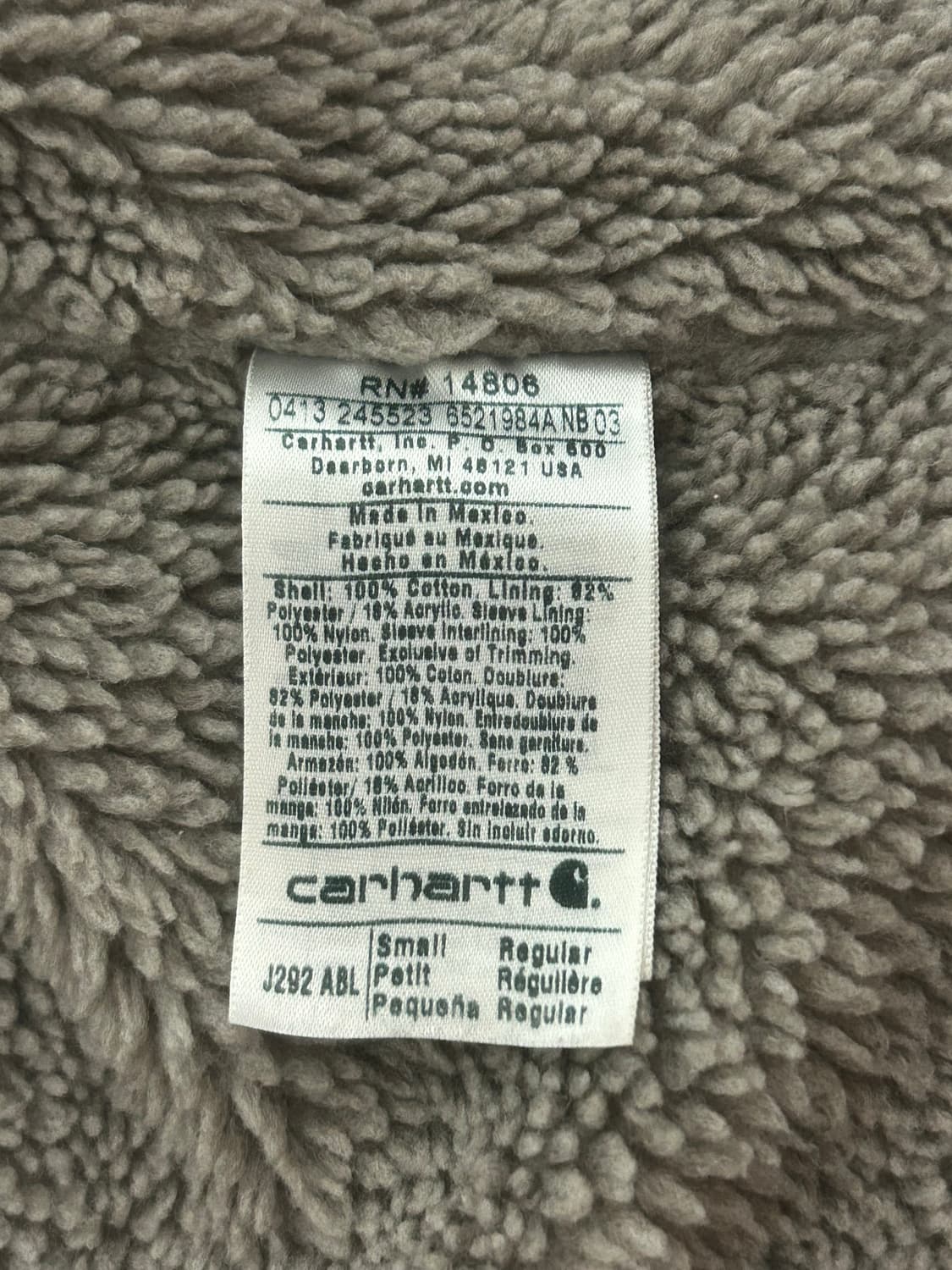 칼하트 쉐르파 데님자켓 상품이미지4