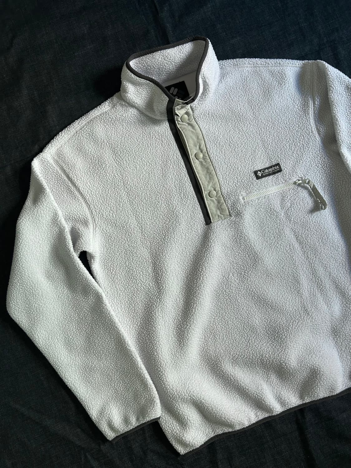 2020 컬럼비아 블랙라벨 풀오버 플리스 스냅티 상품이미지2