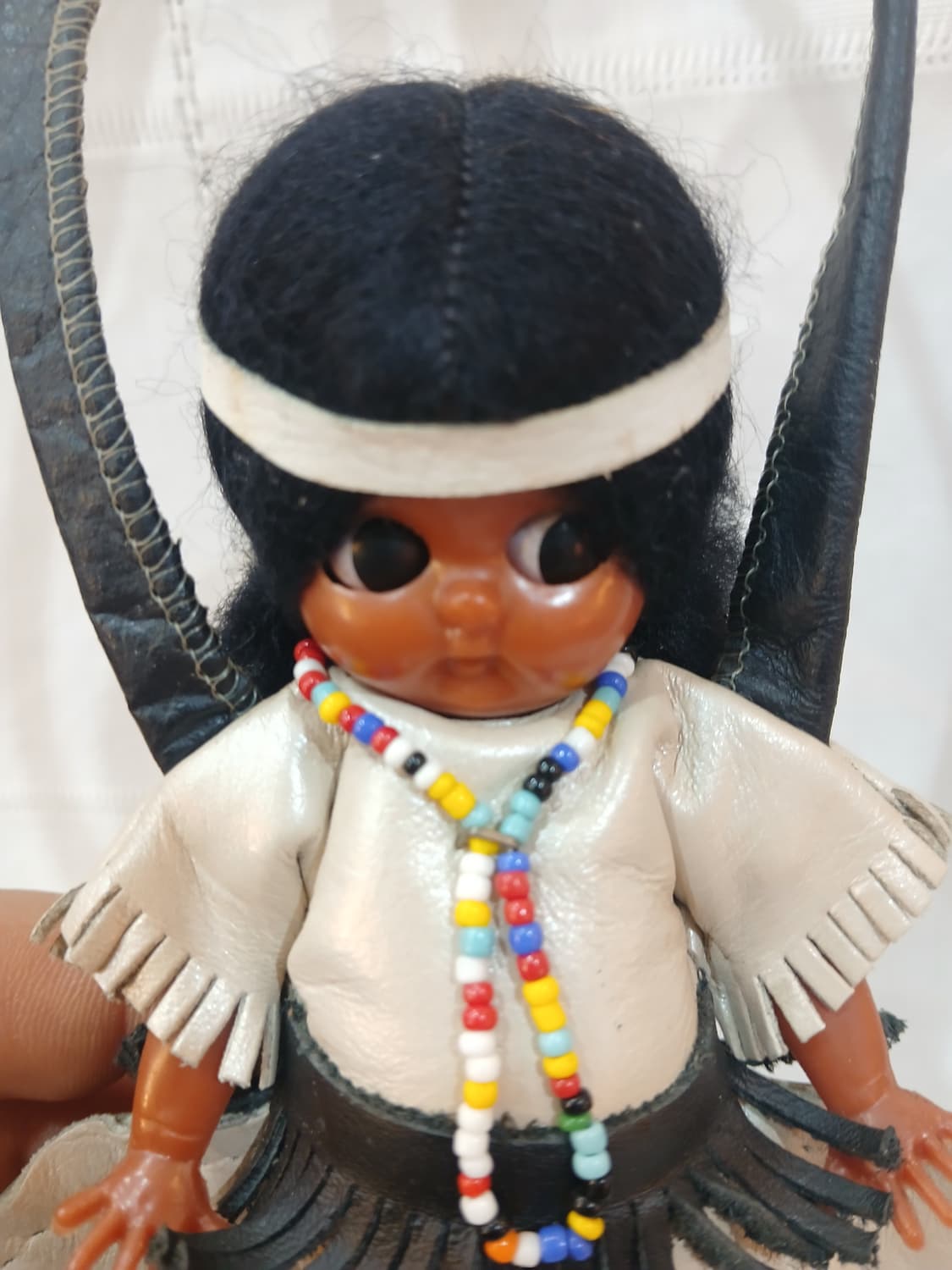 50년대 미국 빈티지Sleepy Eyes Carlson 인디언 인형 상품이미지2