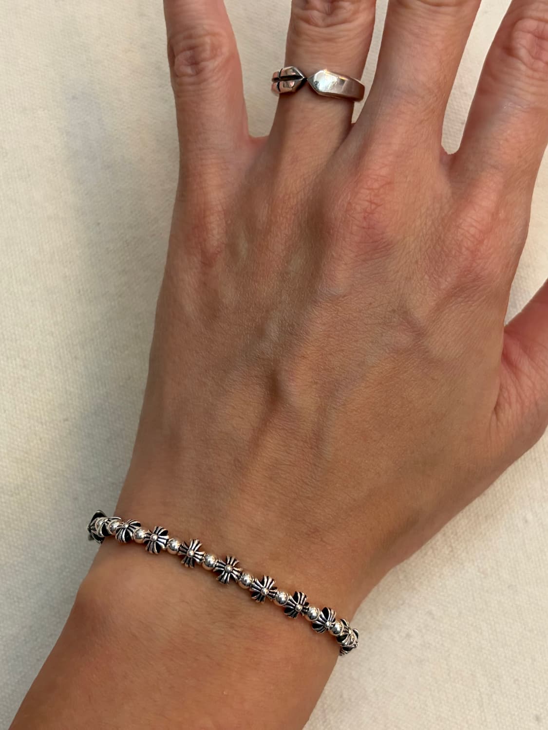 Gothic Silver 925 Cross Bracelet 상품이미지5