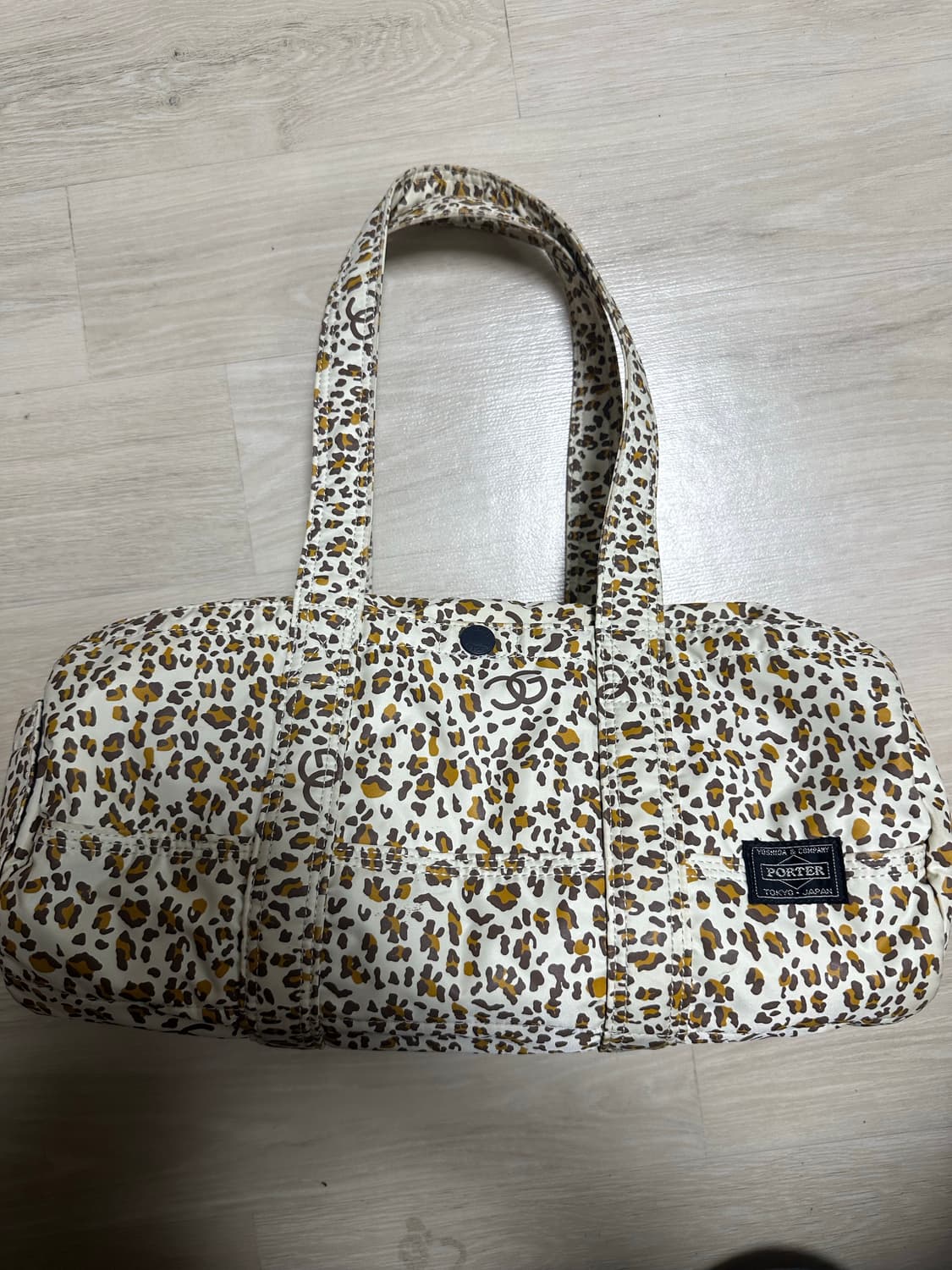 PORTER x X-GIRL 요시다포터 레오파드 보스턴백 더플백 L 상품이미지1