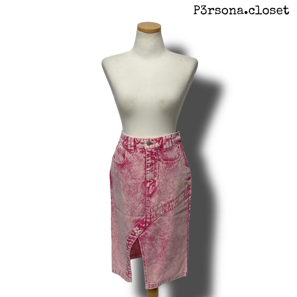 X girl pink washing skirt 상품이미지8