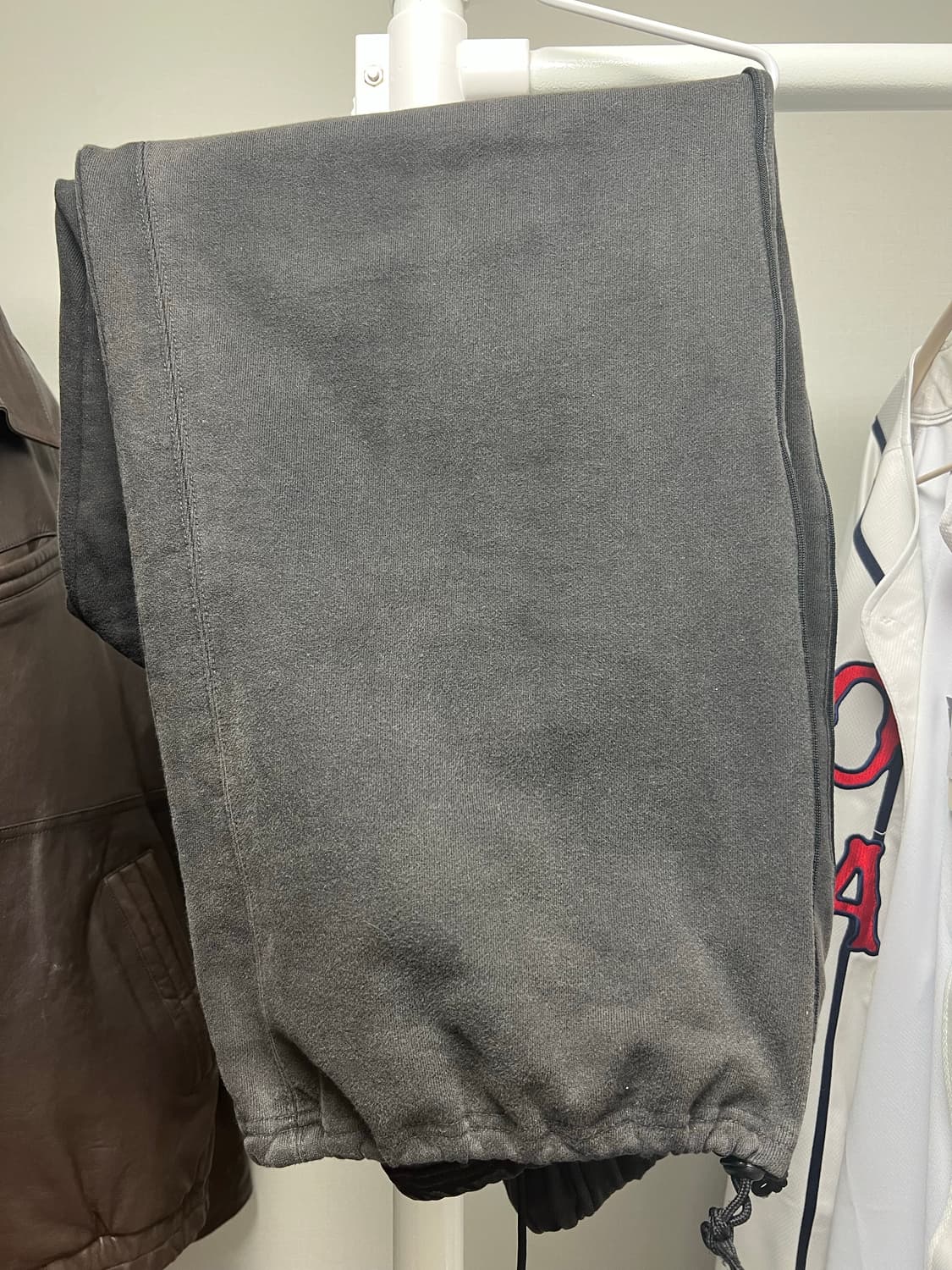 (2)폴리테루 퍼티그팬츠 워시드 블랙 상품이미지5