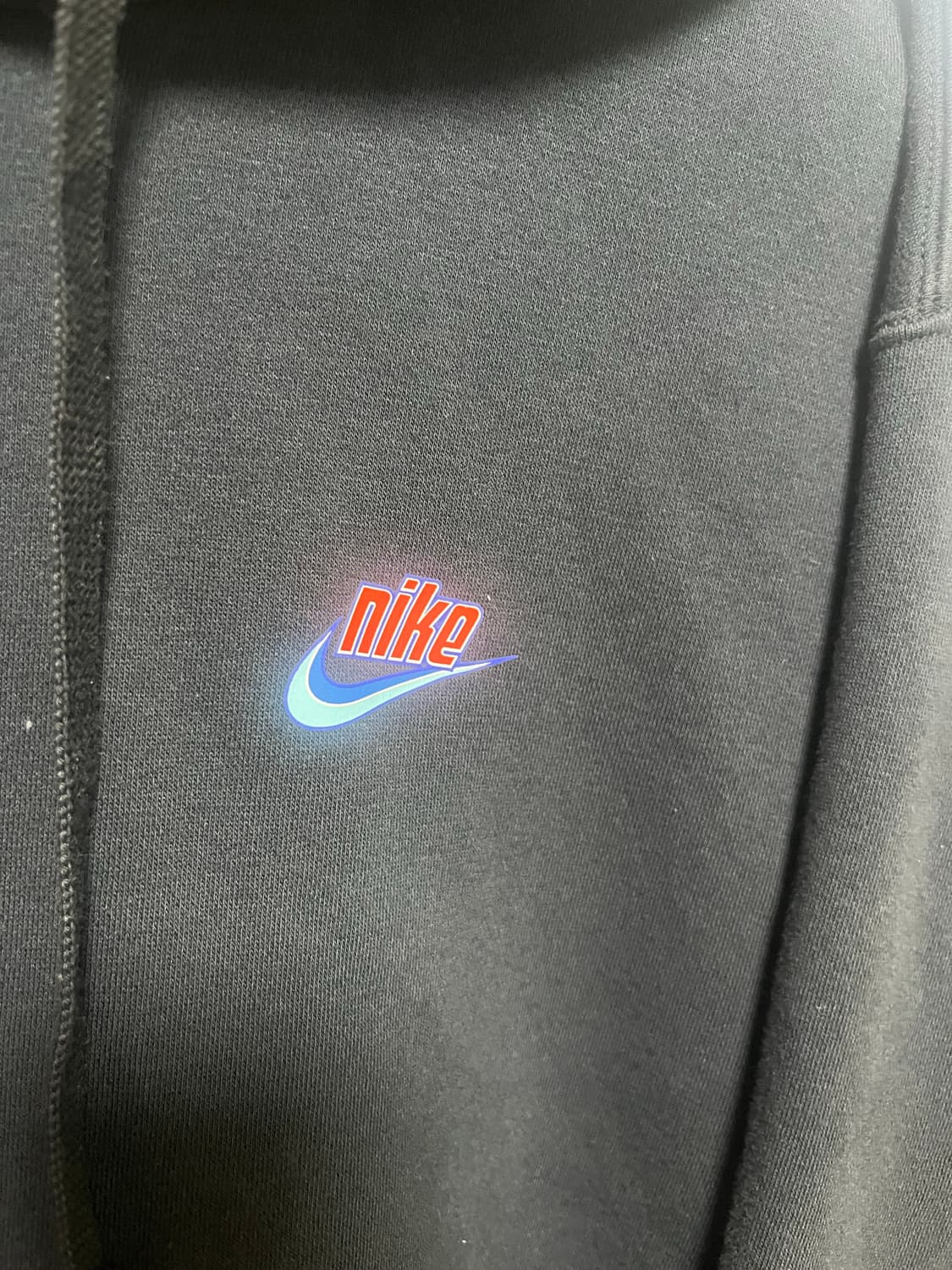 나이키 블랙 후드티 상품이미지2