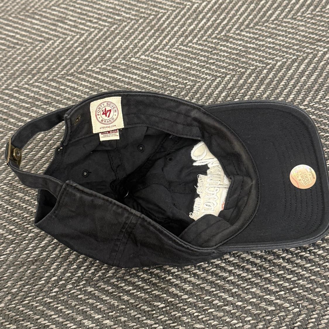 47브랜드 샌프란시스코 자이언츠 챔피언 볼캡 블랙 (OS) 상품이미지3