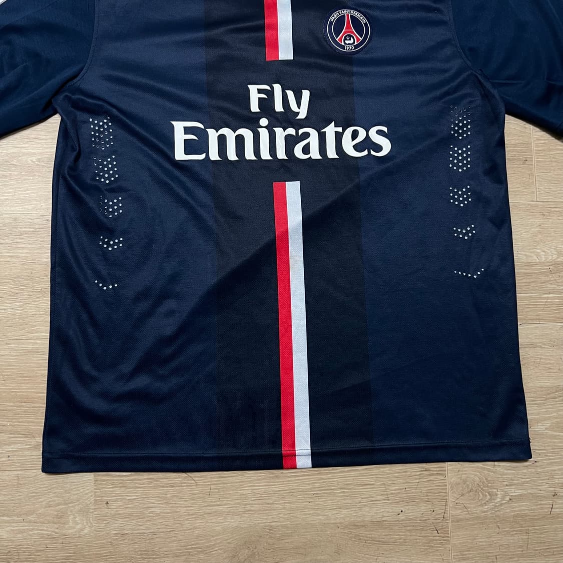 파리 생제르망 PSG 기능성 반팔 축구복 유니폼 [네이비] 2XL/105 상품이미지3