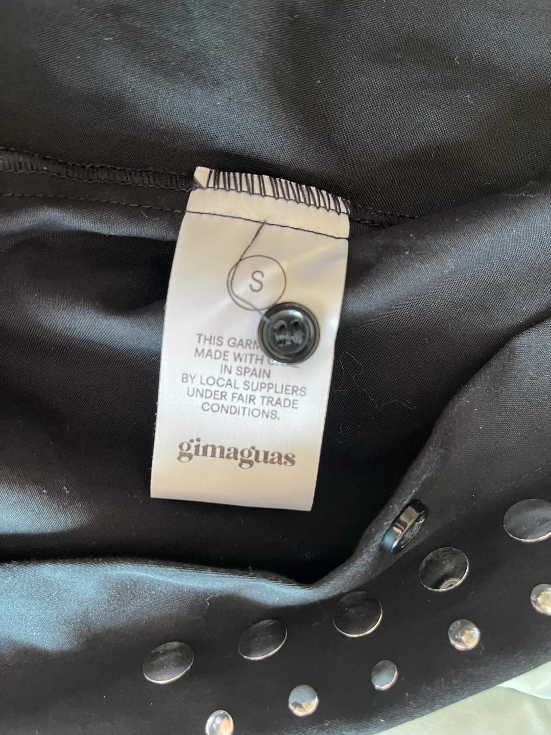 [s] 기마구아스 sky stud 셔츠 블랙 상품이미지7