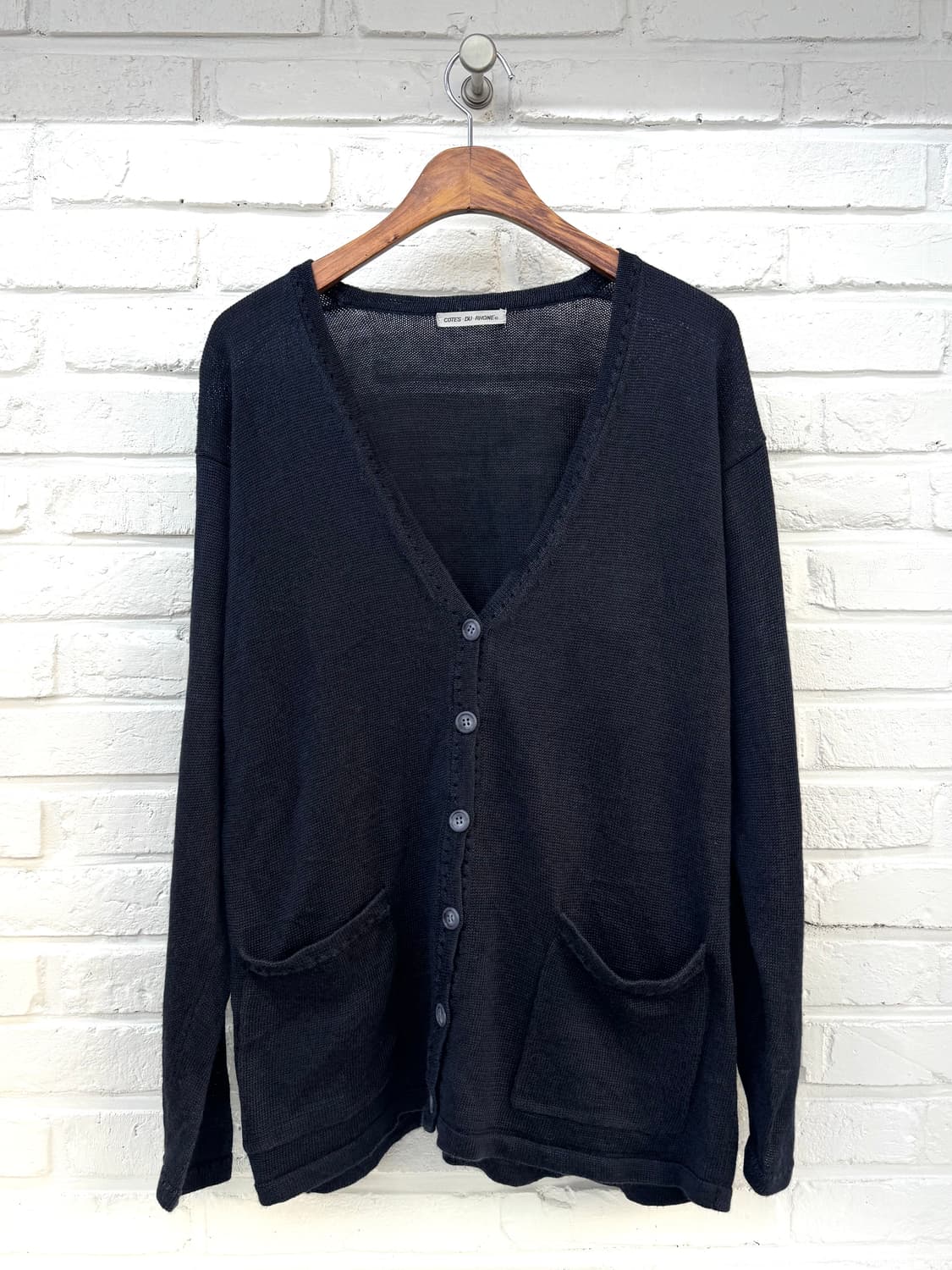 네이비 마 가디건 상품이미지3