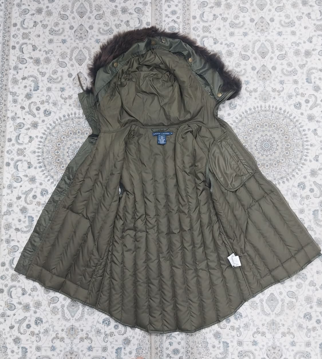 폴로 랄프로렌 후드퍼 오리털 패딩 조끼 M (66까지) 상품이미지2